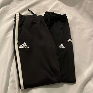 2 Pairs of Black Adidas Sweatpants
